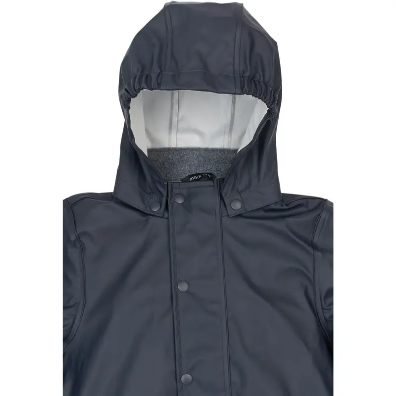 Mikk-Line Dark Navy Pu Rain Set W/O Susp. 2