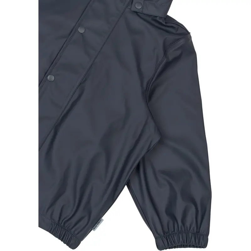 Mikk-Line Dark Navy Pu Rain Set W/O Susp. 3