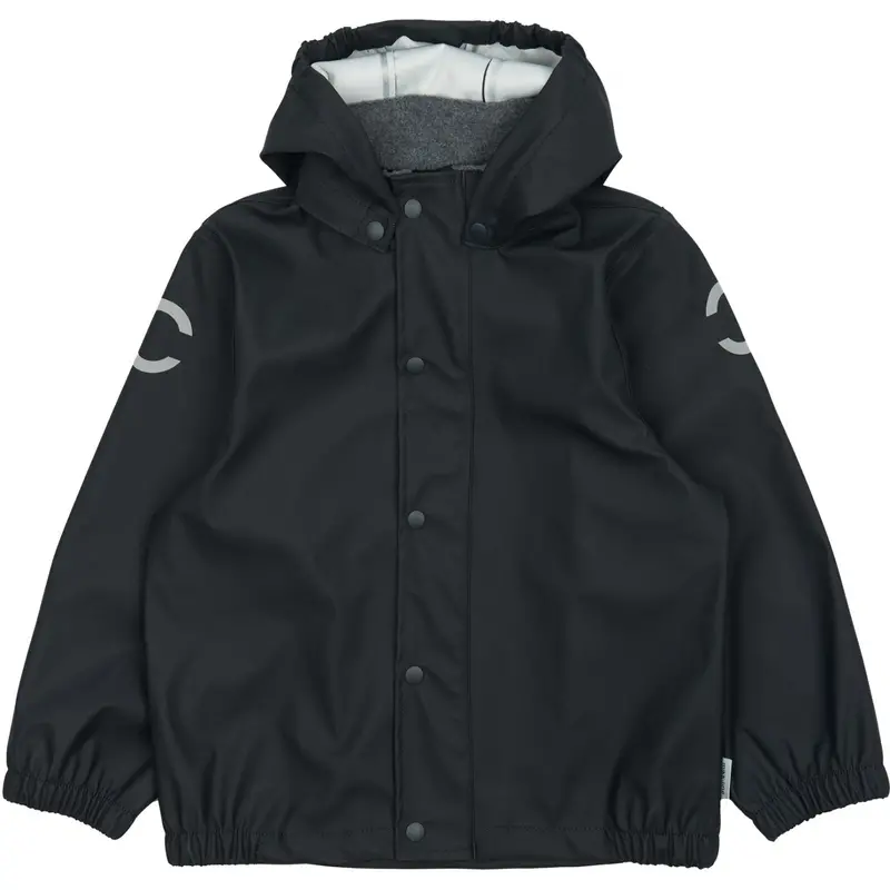 Mikk-Line Dark Navy Pu Rain Set W. Susp. 2