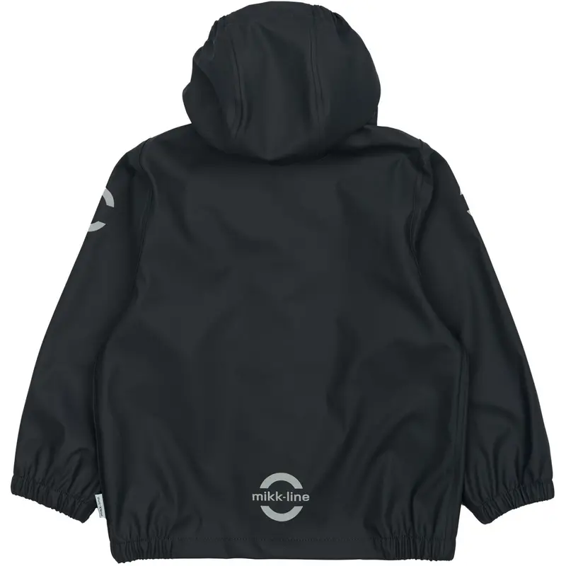 Mikk-Line Dark Navy Pu Rain Set W. Susp. 5