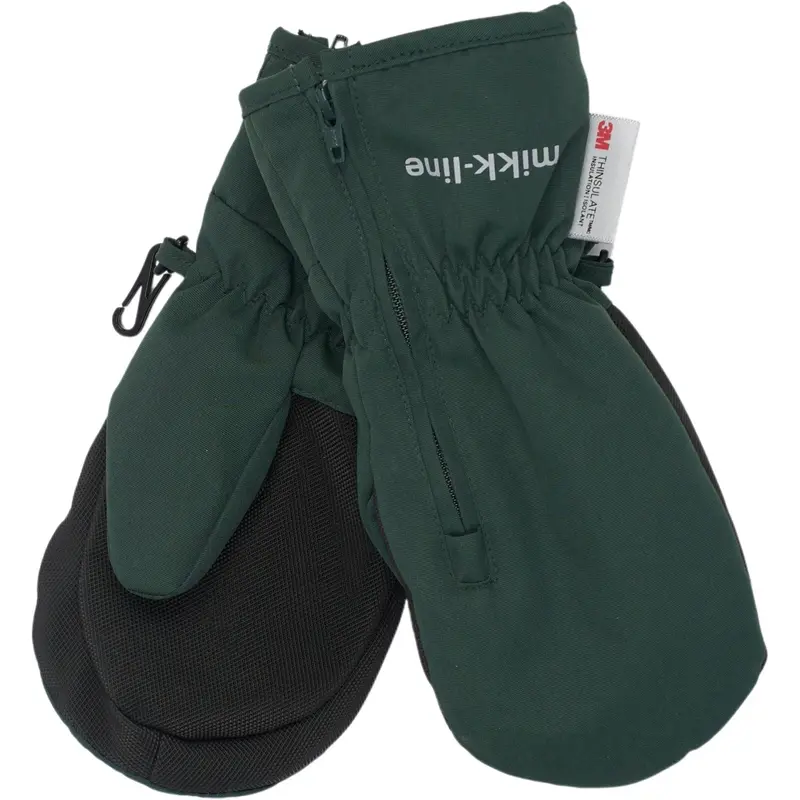 Mikk-Line Darkest Sprouse Polyester Tussor Mittens With Zipper 1