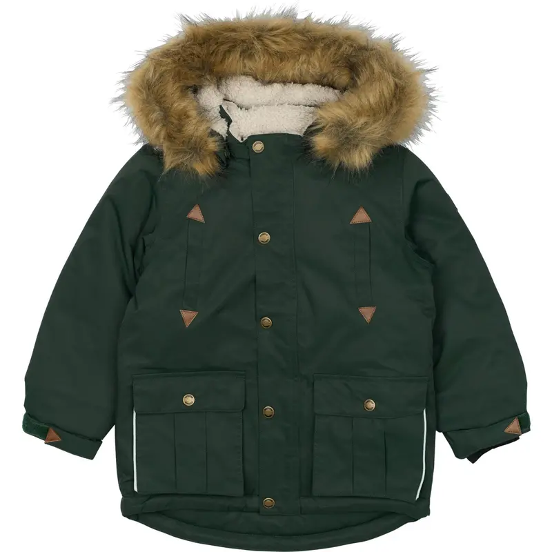 Mikk-Line Darkest Sprouse Twill Nylon Boy Parca 1