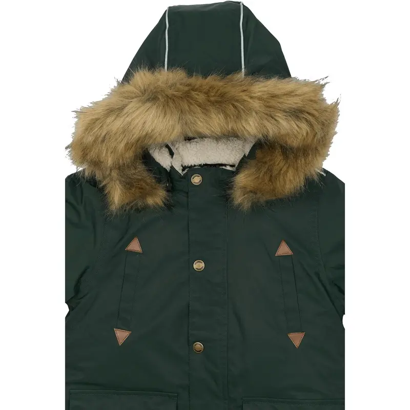 Mikk-Line Darkest Sprouse Twill Nylon Boy Parca 2