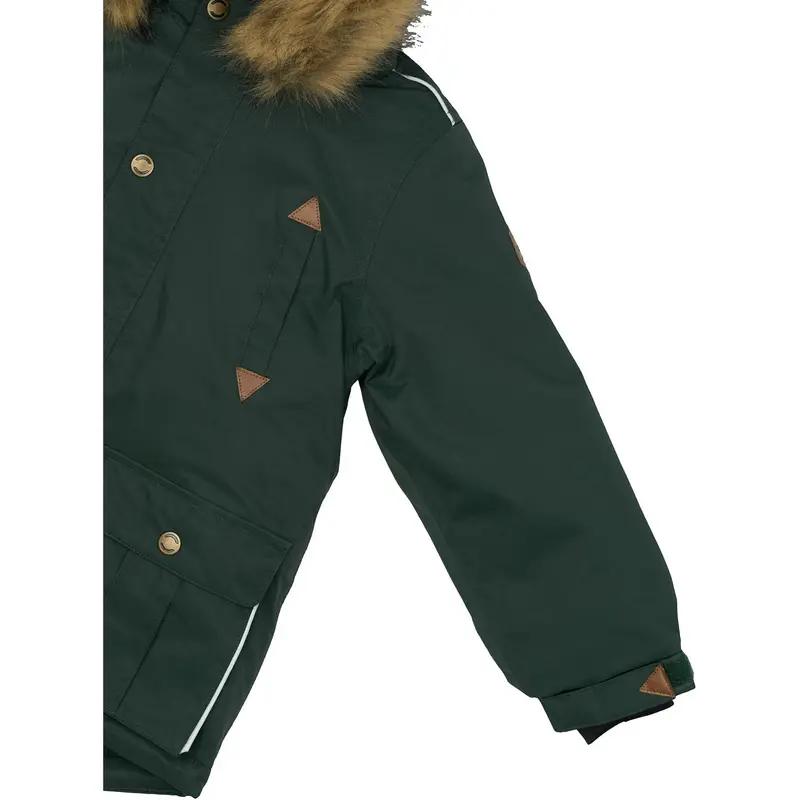 Mikk-Line Darkest Sprouse Twill Nylon Boy Parca 3