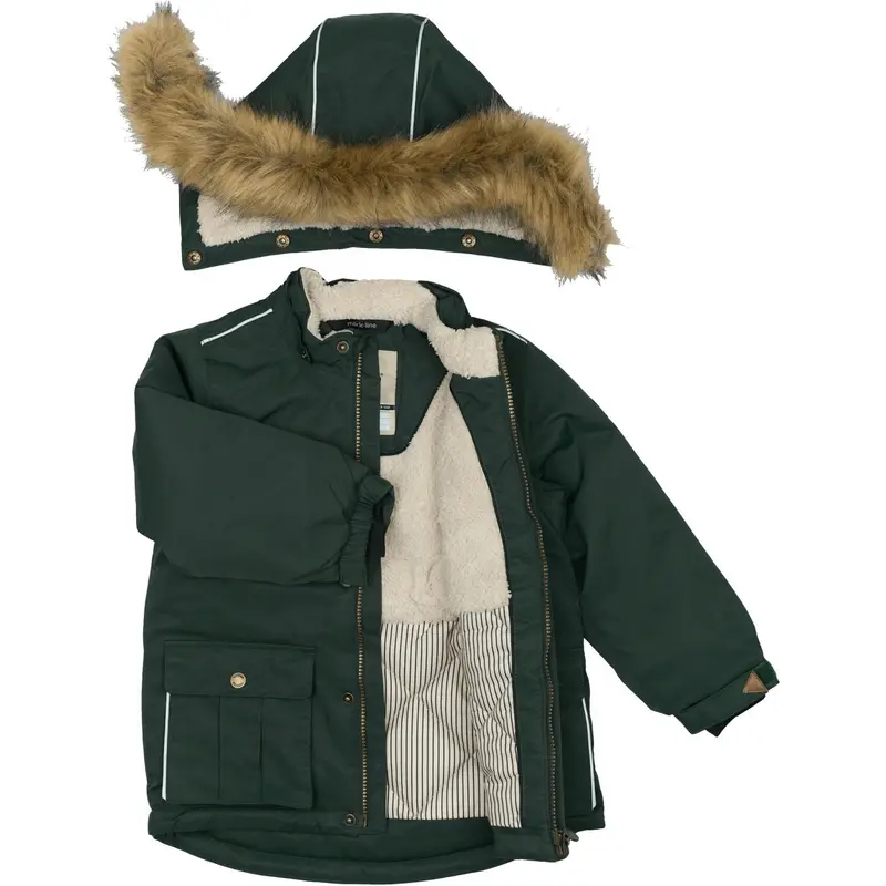 Mikk-Line Darkest Sprouse Twill Nylon Boy Parca 4