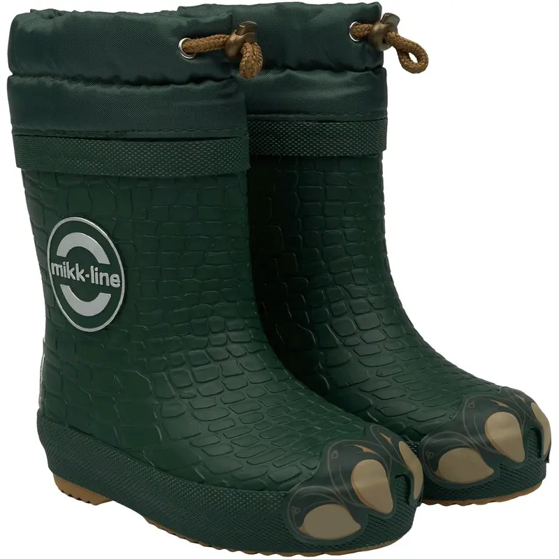 Mikk-Line Darkest Sprouse Winter Wellies Dino 1