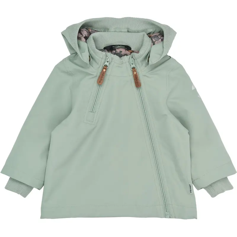 Mikk-Line Green Milieu Polyester Baby Jacket 1