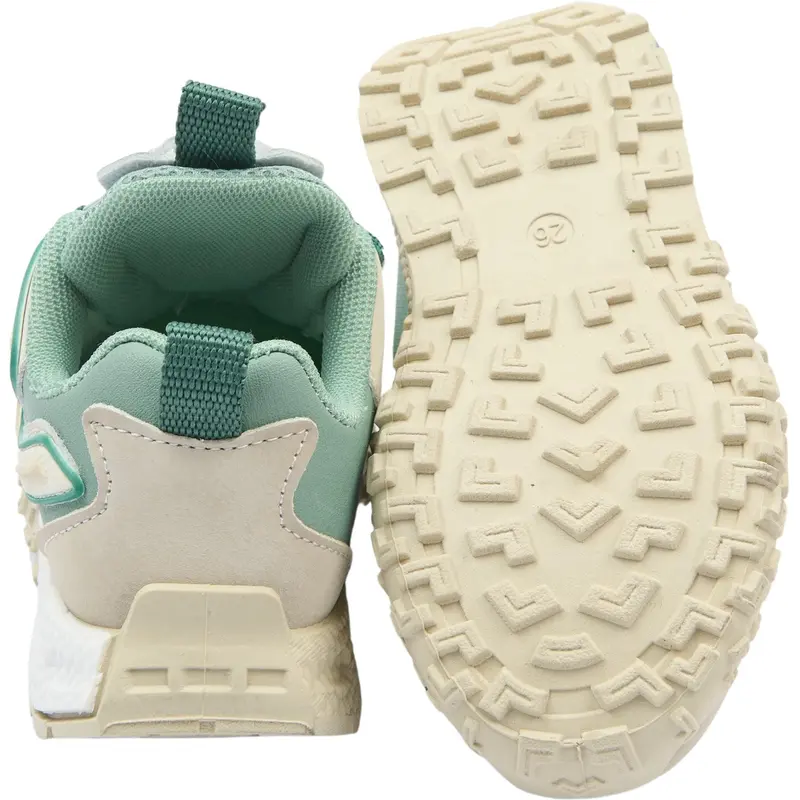 Mikk-Line Green Milieu Sneakers With Spin 6