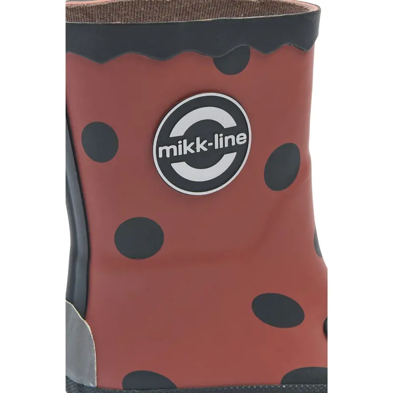 Mikk-Line Henna Wellies Ladybug Barefoot 2