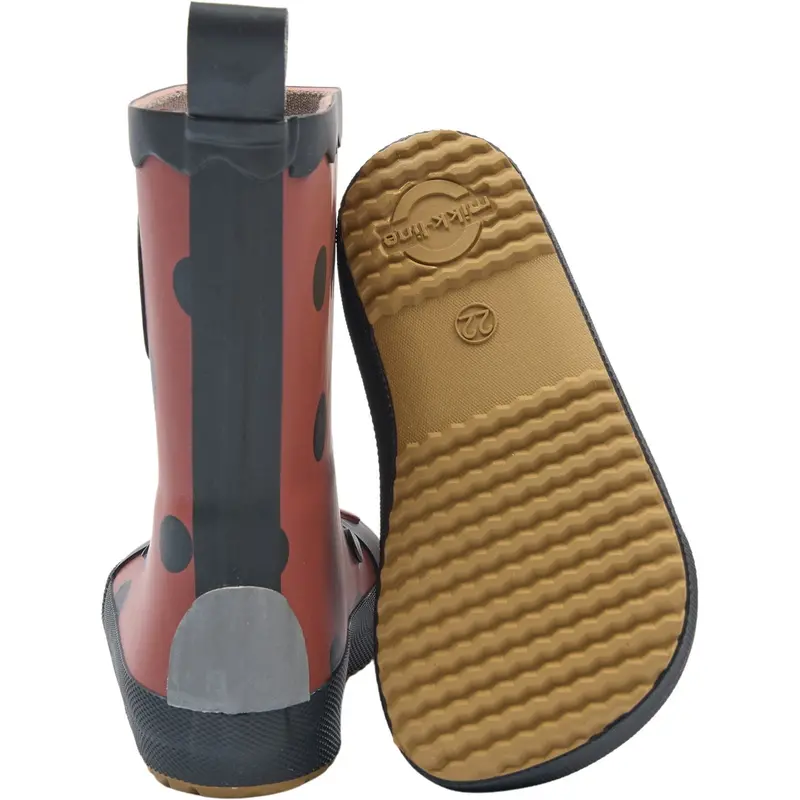 Mikk-Line Henna Wellies Ladybug Barefoot 6