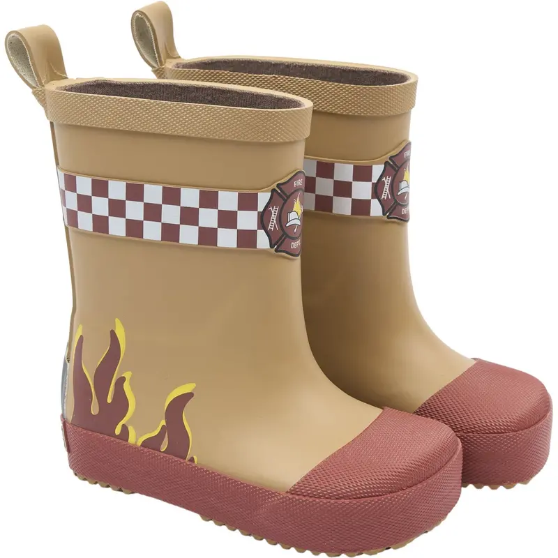 Mikk-Line Kelp Wellies Firefighter Barefoot 1