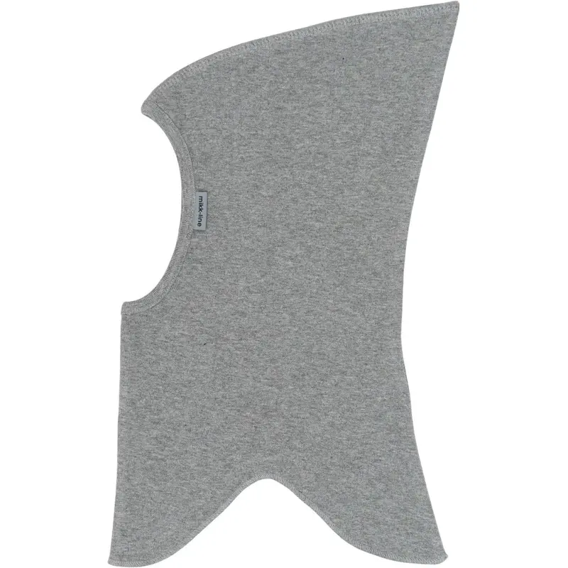 Mikk-Line Light Grey Melange Cotton Fullface Tip 1