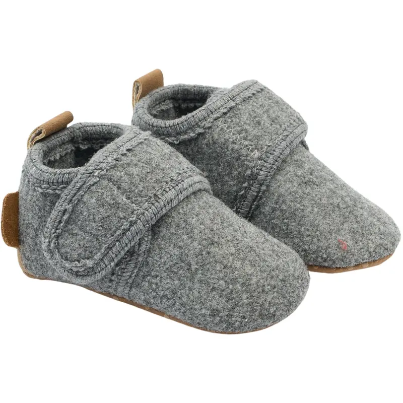Mikk-Line Light Grey Melange Prewalker Felt 1