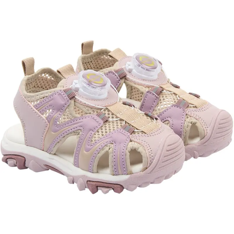 Mikk-Line Mauve Shadows Sandal With Mesh 1