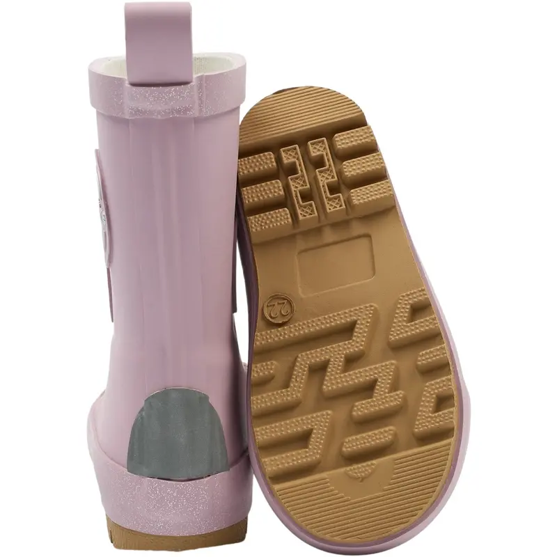 Mikk-Line Mauve Shadows Wellies 3D Unicorn 5
