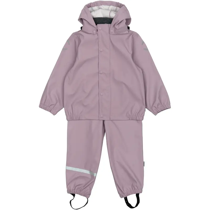 Mikk-Line Nirvana Pu Rain Set W. Susp. 1