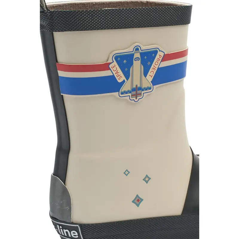 Mikk-Line Oyster Gray Wellies Astronaut Barefoot 2