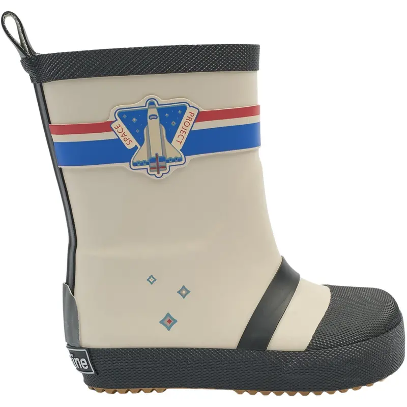 Mikk-Line Oyster Gray Wellies Astronaut Barefoot 4