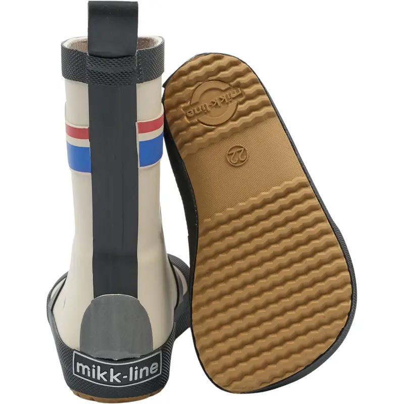 Mikk-Line Oyster Gray Wellies Astronaut Barefoot 6