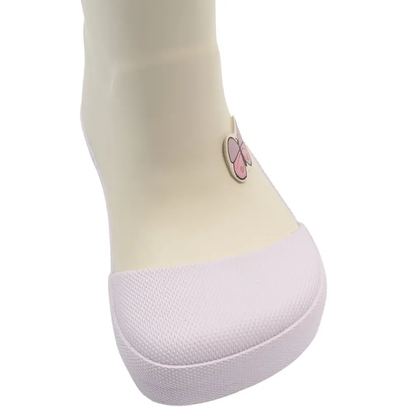 Mikk-Line Oyster Gray Wellies Butterfly Barefoot 3