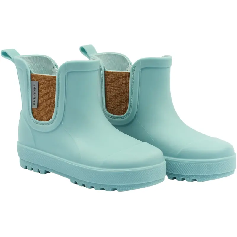 Mikk-Line Stone Blue Wellies Short Tpr 1