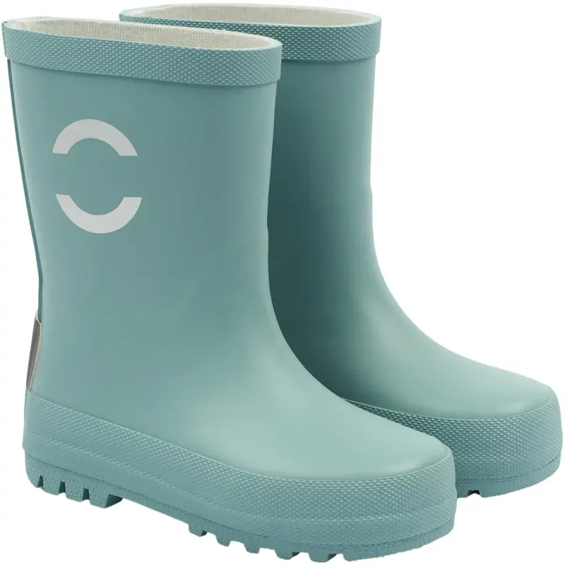 Mikk-Line Stone Blue Wellies Solid 1