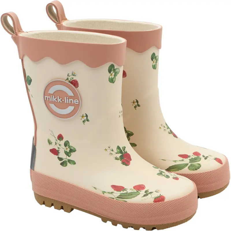 Mikk-Line Strawberry Aop Wellies Aop 1
