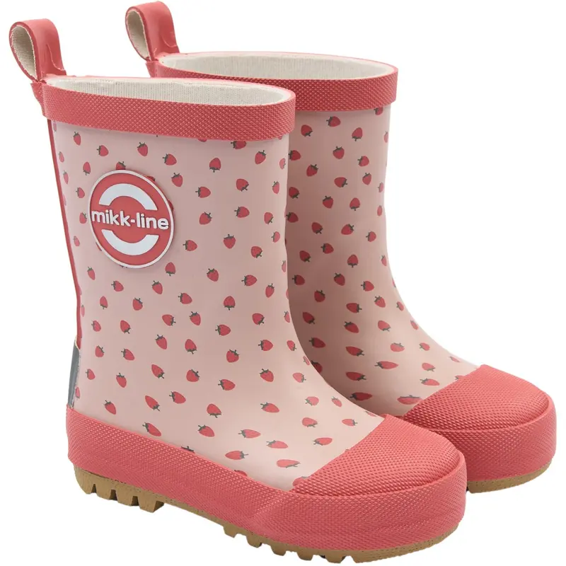 Mikk-Line Strawberry Aop Wellies Aop 1