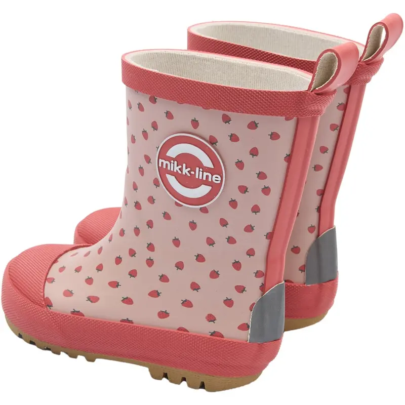 Mikk-Line Strawberry Aop Wellies Aop 5