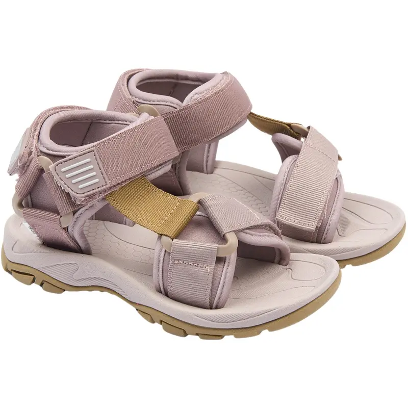 Mikk-Line Twilight Mauve Sandal Trekking With Velcro 1