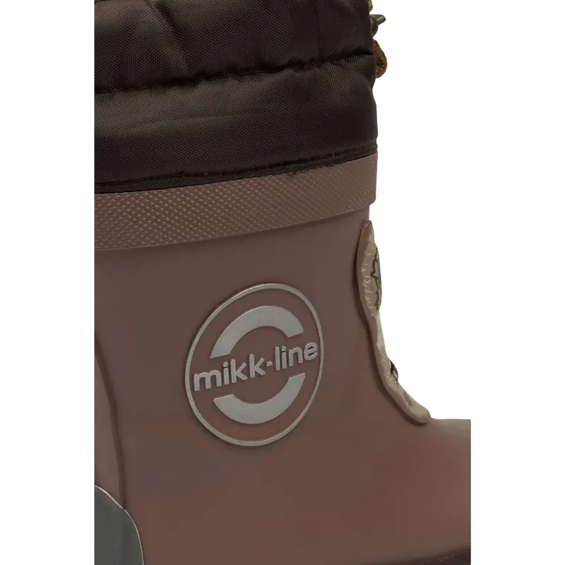 Mikk-Line Twilight Mauve Winter Wellies 3D 2