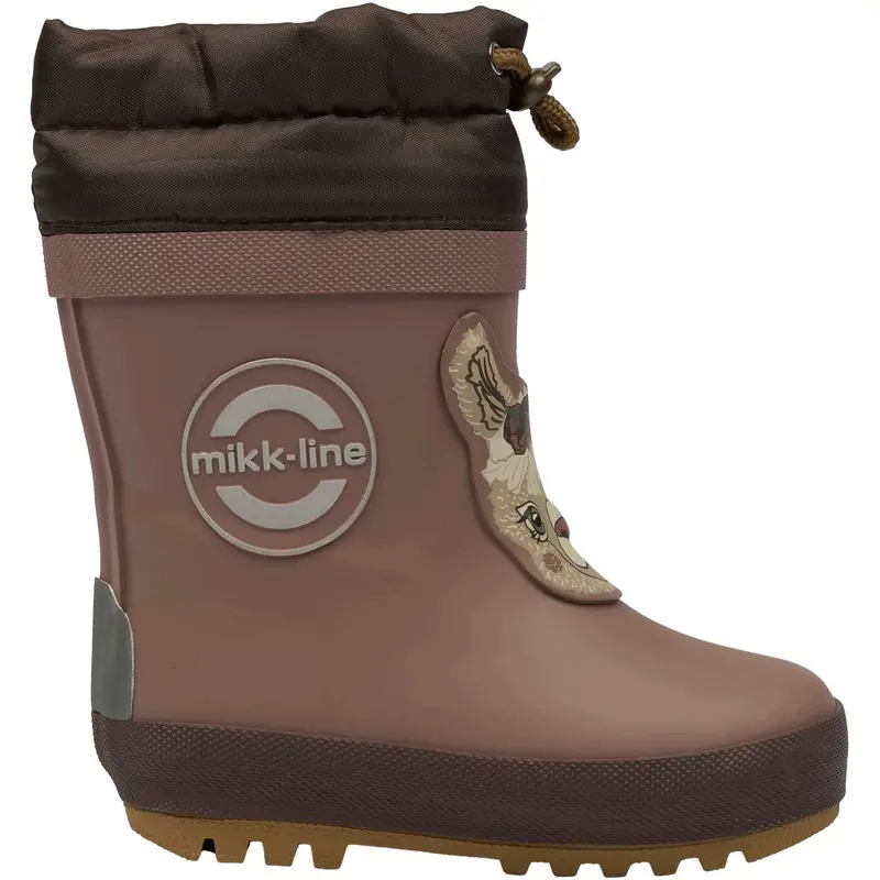 Mikk-Line Twilight Mauve Winter Wellies 3D 4