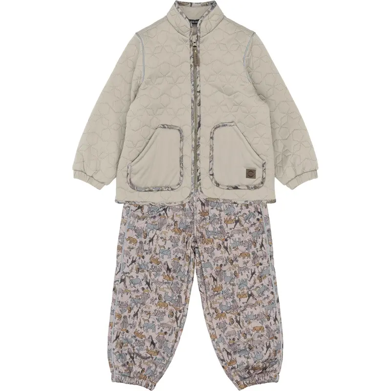 Mikk-Line Zoo Aop Soft Thermal Set 1