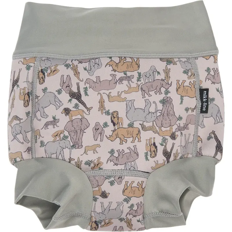 Mikk-Line Zoo Aop Swim Baby Pant Aop 1