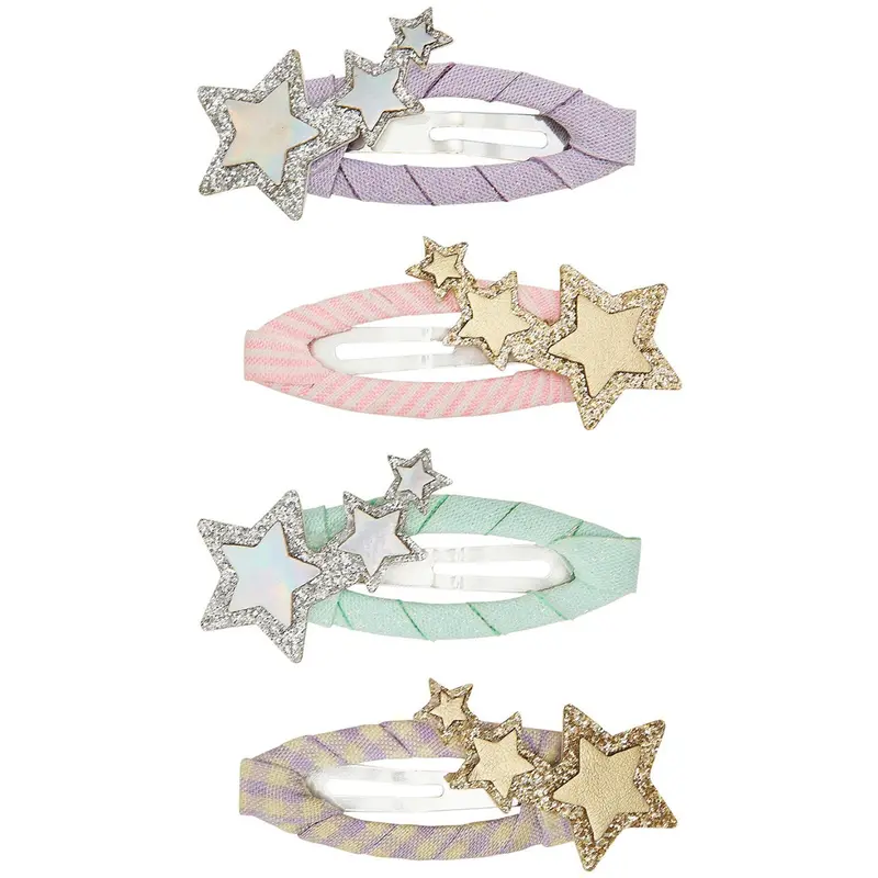 Mimi & Lula 4 Hårspænder - Trailing Star My Little Unicorn 1