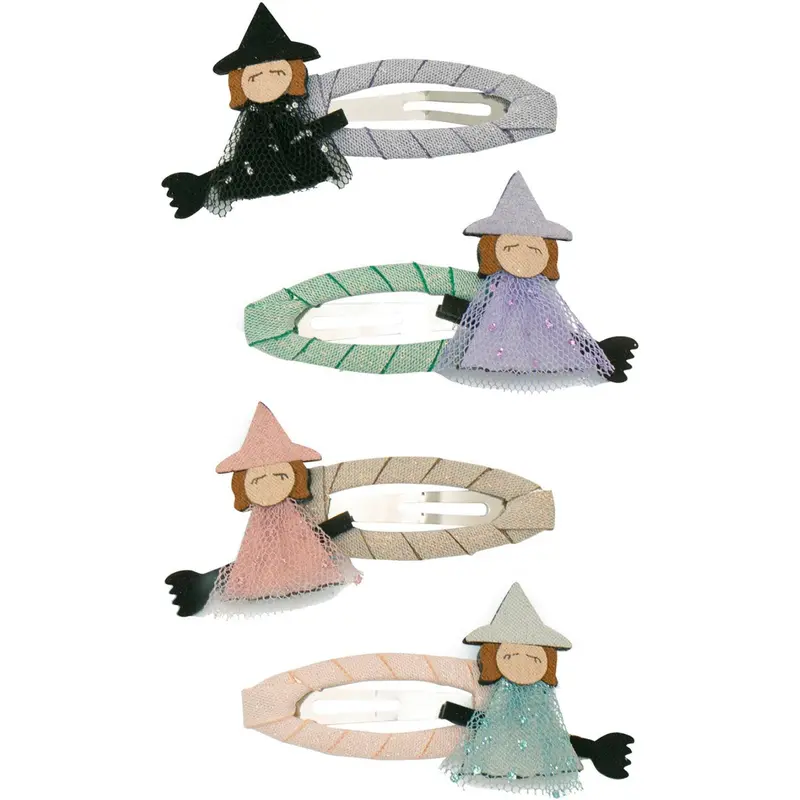Mimi & Lula 4 Hårspænder - Witch Friends 1