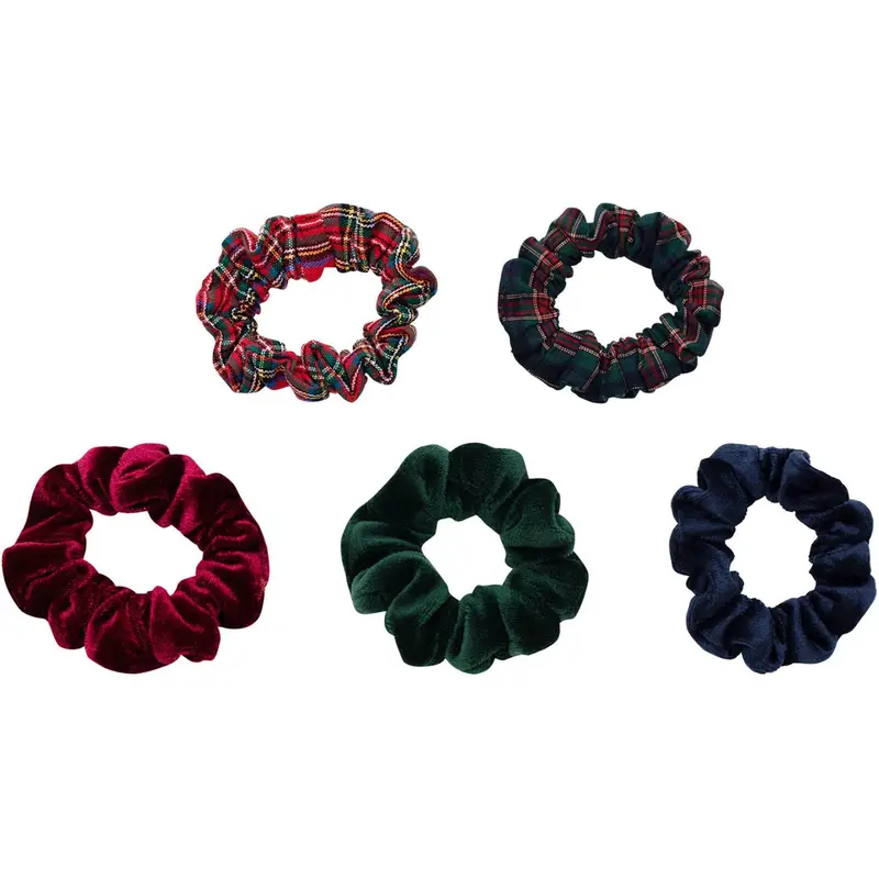 Mimi & Lula 5 Scrunchies Hårelastikker - Mixed Pony Pals 1