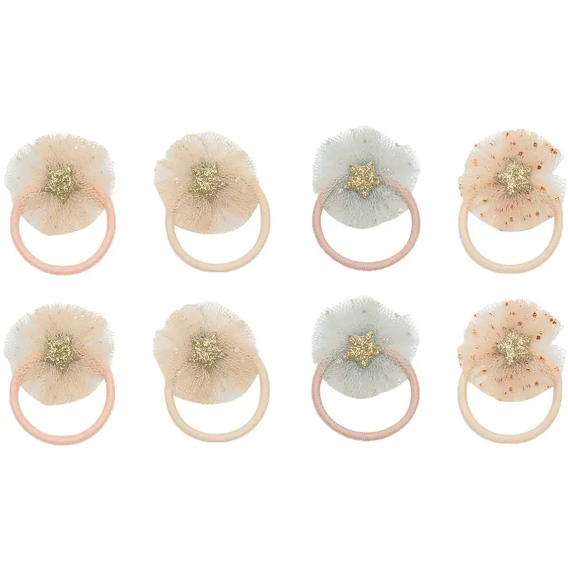 Mimi & Lula 8 Hårelastikker - Mini Tulle Enchanted 1