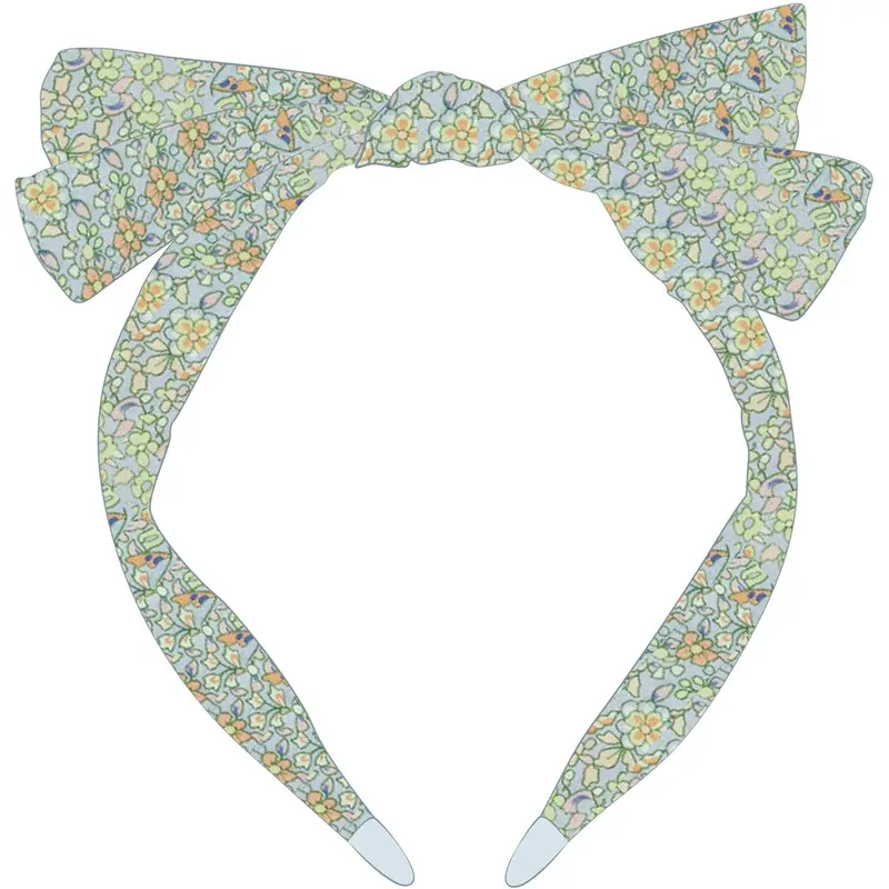 Mimi & Lula Hårbøjle - Floral Teal Edie Spring On The Farm 1