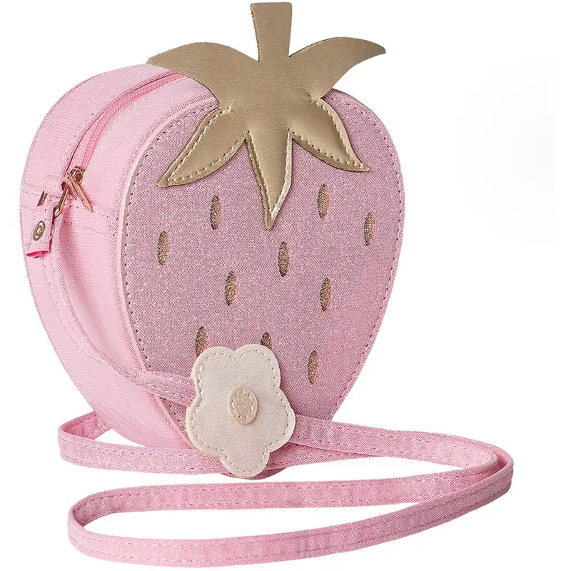 Mimi & Lula Shoulder Bag - Mini Strawberry Spring On The Farm 1