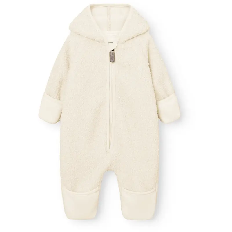 Mini A Ture Angora Cream Matadel Teddyfleece Jumpsuit. Grs 1