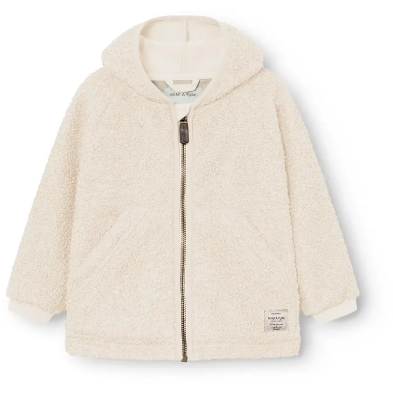 Mini A Ture Angora Cream Matliff Teddyfleece Jacket. Grs 1