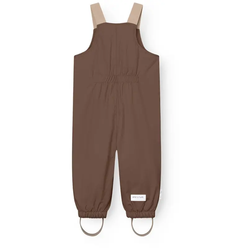 Mini A Ture Chestnut Brown Matwalenty Snow Pants. Grs 3