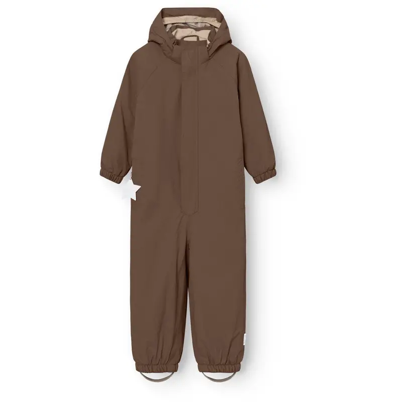 Mini A Ture Chestnut Brown Matwilbo Snowsuit. Grs 1