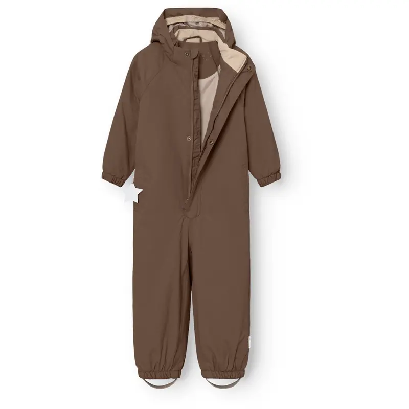 Mini A Ture Chestnut Brown Matwilbo Snowsuit. Grs 2