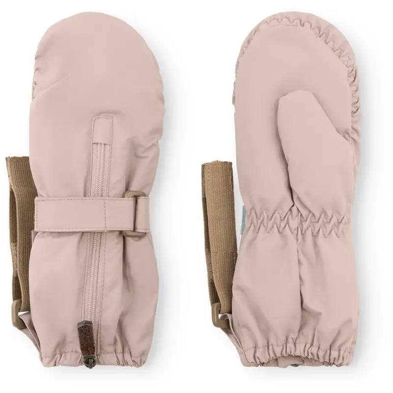 Mini A Ture Cloudy Rose Matcesar Fleece Lined Mittens 1
