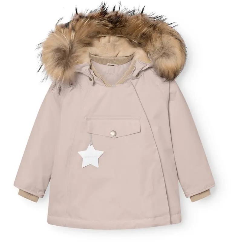 Mini A Ture Cloudy Rose Matwang Fleece Lined Winter Jacket Fur. Grs 1