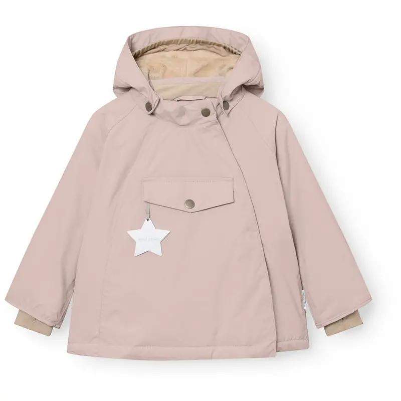 Mini A Ture Cloudy Rose Matwang Fleece Lined Winter Jacket. Grs 1