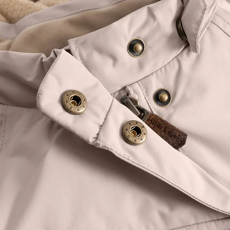 Mini A Ture Cloudy Rose Matwang Fleece Lined Winter Jacket. Grs 3