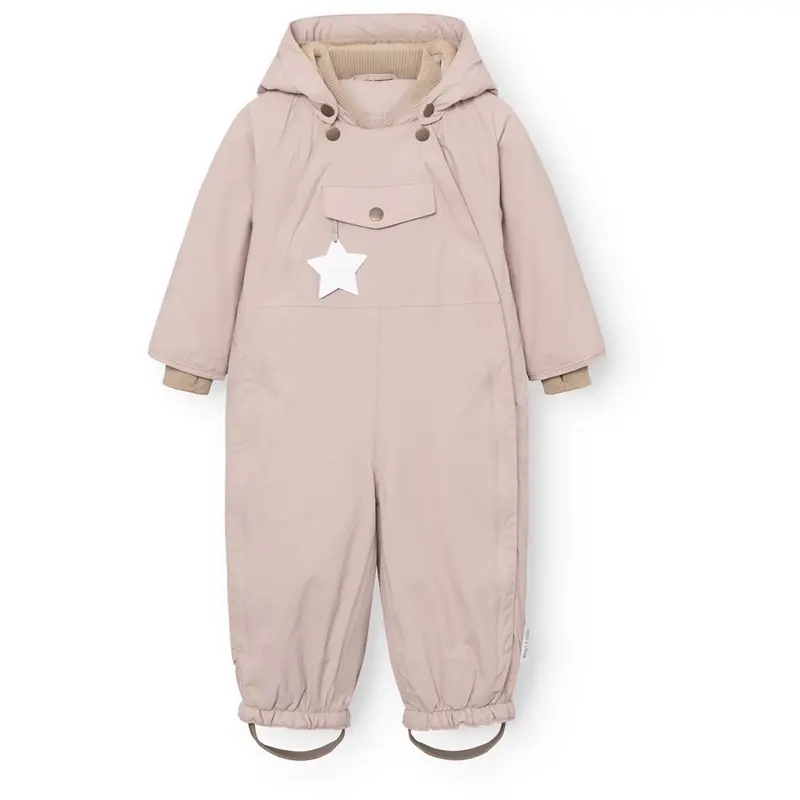 Mini A Ture Cloudy Rose Matwisti Fleece Lined Snowsuit. Grs 1